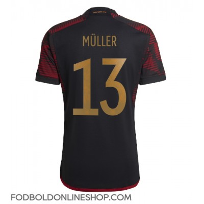 Tyskland Thomas Muller #13 Udebanetrøje VM 2022 Kortærmet